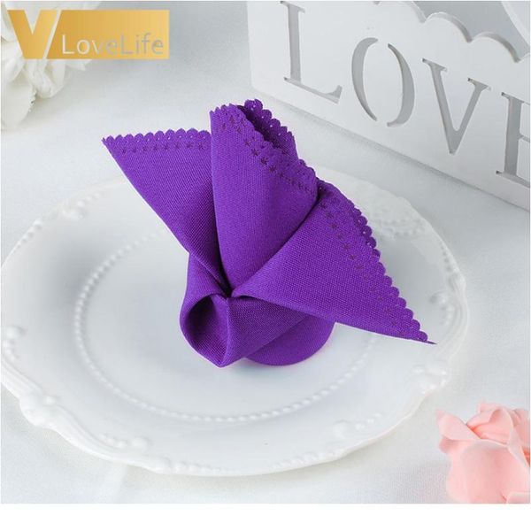 10pcs 45 x 45cm quality polyester plain table napkins linen dinner handkerchiefs mouth cloths for event banquet jllrha
10pcs 45 x 45cm quality polyester plain table napkins linen dinner handkerchiefs mouth cloths for event banquet jllrha
