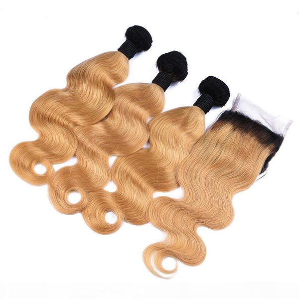 strawberry blonde ombre 4x4 lace closure with weaves dark roots 1b 27 honey blonde ombre brazilian body wave 3bundles with closure, Black
strawberry blonde ombre 4x4 lace closure with weaves dark roots 1b 27 honey blonde ombre brazilian body wave 3bundles with closure, Black