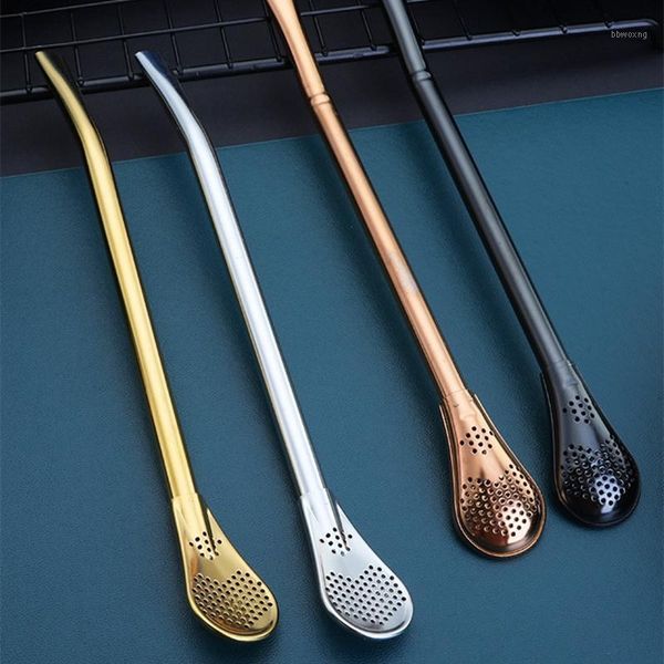 stainless steel straws spoon drink bubble beer reusable straw metal straw drinking spoon filter mate bar accessories 1pc1
stainless steel straws spoon drink bubble beer reusable straw metal straw drinking spoon filter mate bar accessories 1pc1