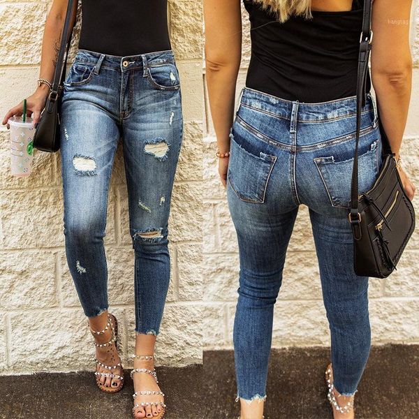 wepbel women fashion jeans denim pants mid-waist pencil pants women's ripped jeans pockets button summer1, Blue
wepbel women fashion jeans denim pants mid-waist pencil pants women's ripped jeans pockets button summer1, Blue