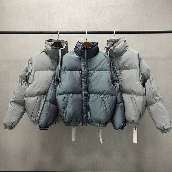 20fw20fw fg laser reflective colorful cotton jacket windproof men women winter warm outdoor coats high street bread jacket outw, Black
20fw20fw fg laser reflective colorful cotton jacket windproof men women winter warm outdoor coats high street bread jacket outw, Black
