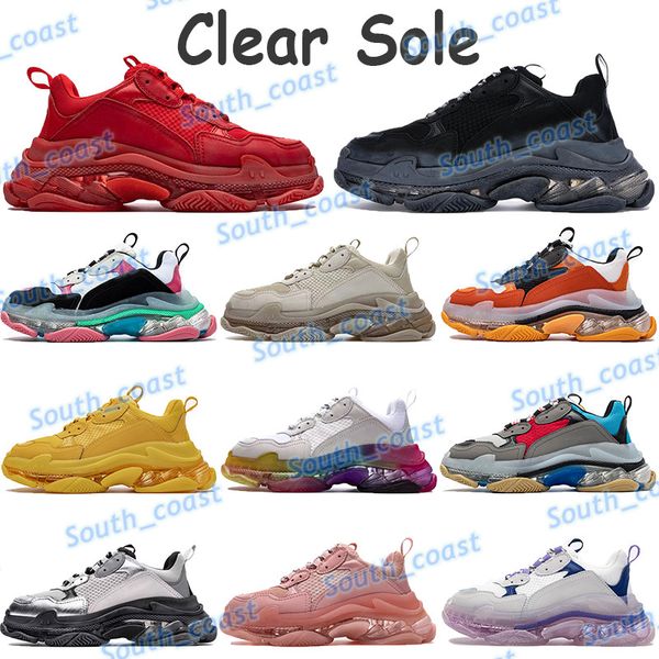 triple-s clear sole shoes men women paltform sneaker neon green red yellow grey black rainbow white blue beige metallic silver mens casual t
triple-s clear sole shoes men women paltform sneaker neon green red yellow grey black rainbow white blue beige metallic silver mens casual t