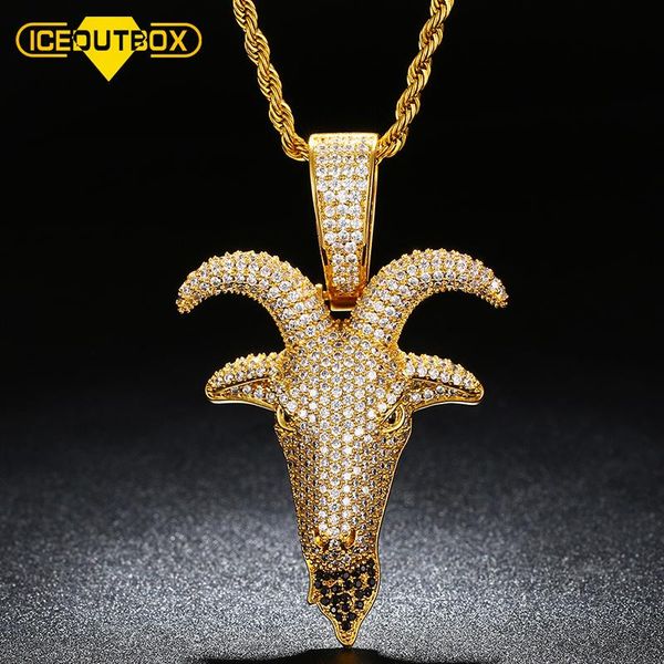 chains iceoutbox animal sheep head pendant gold plated full of crystal cubic zircon hip hop necklace for men rock chain jewelry, Silver
chains iceoutbox animal sheep head pendant gold plated full of crystal cubic zircon hip hop necklace for men rock chain jewelry, Silver
