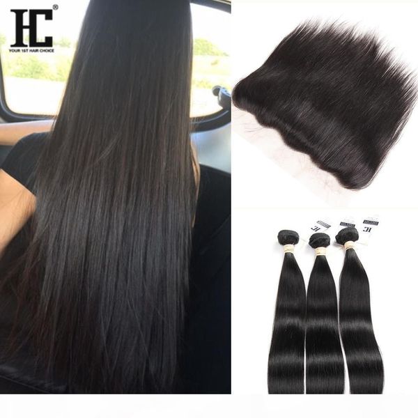 hc hair peruvian virgin hair straight 3 bundles with lace frontal closure straight human hair ear to ear lace frontal with bundles, Black
hc hair peruvian virgin hair straight 3 bundles with lace frontal closure straight human hair ear to ear lace frontal with bundles, Black