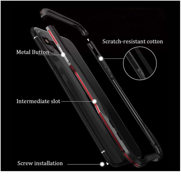 metal bumper case for iphone11 pro xs max case aluminium frame hard protective cover for iphonexs x r 7 8plus bum wmtjfs
metal bumper case for iphone11 pro xs max case aluminium frame hard protective cover for iphonexs x r 7 8plus bum wmtjfs