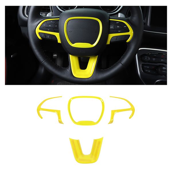 4pcs abs steering wheel trim emblem kit sticker decoration cover for dodge charger /challenger 2015+ interior accessories yellow
4pcs abs steering wheel trim emblem kit sticker decoration cover for dodge charger /challenger 2015+ interior accessories yellow