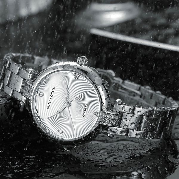 mini focus luxury brand waterproof watches lady gold diamond dail full steel watch bracelet dress clock wristwatch for wife, Slivery;brown
mini focus luxury brand waterproof watches lady gold diamond dail full steel watch bracelet dress clock wristwatch for wife, Slivery;brown