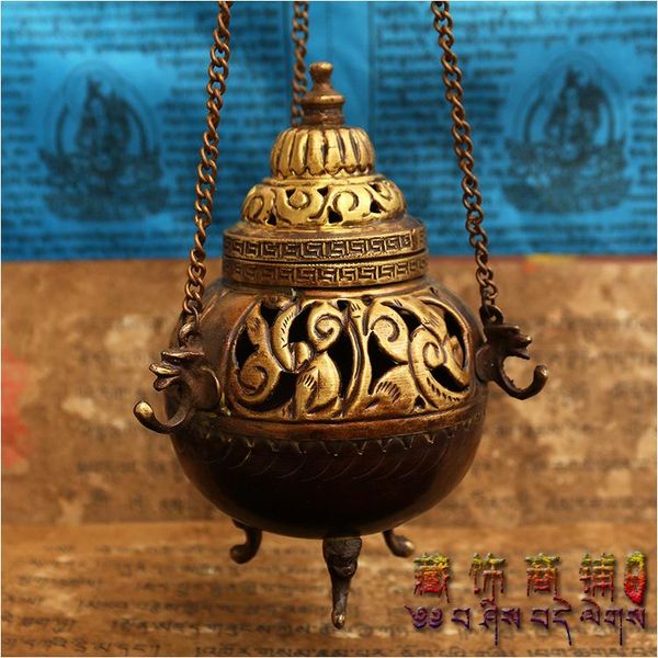 nepal hanging type incense burner pure copper / incense box concealed burner pendant
nepal hanging type incense burner pure copper / incense box concealed burner pendant