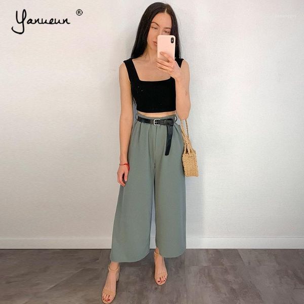 yanueun spring summer solid wide leg pants loose pants bow ankle length women's high waist stylish loose1, Black;white
yanueun spring summer solid wide leg pants loose pants bow ankle length women's high waist stylish loose1, Black;white