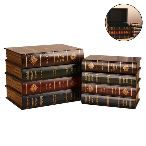 decorative objects & figurines false book box vintage storage props jewelry packaging study decoration ornaments wooden antique
decorative objects & figurines false book box vintage storage props jewelry packaging study decoration ornaments wooden antique