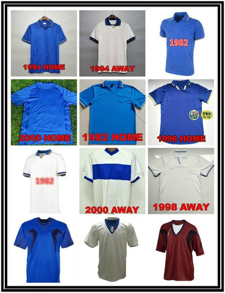 1994 1996 1982 retro soccer jerseys cabrini conte rossi tardelli gentile totti r.baggio pirlo maldini 1998 2000 2006, Black;yellow
1994 1996 1982 retro soccer jerseys cabrini conte rossi tardelli gentile totti r.baggio pirlo maldini 1998 2000 2006, Black;yellow