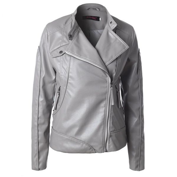 autumn winter leather jacket high collar solid women motorcycle jacket side zip commute slim pu coat female 2020 new sale, Black
autumn winter leather jacket high collar solid women motorcycle jacket side zip commute slim pu coat female 2020 new sale, Black