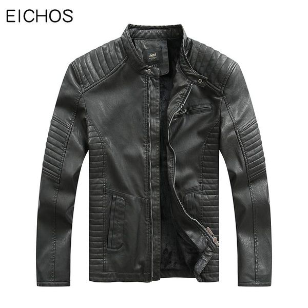 men's fur & faux leather jackets fashion casual motorcycle pu jacket men autumn winter plus velvet warm zipper washed, Black
men's fur & faux leather jackets fashion casual motorcycle pu jacket men autumn winter plus velvet warm zipper washed, Black