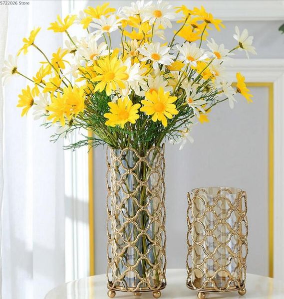 nordic light luxury metal glass vase decoration simple modern vase candle holder living room flower arrangement table decoration
nordic light luxury metal glass vase decoration simple modern vase candle holder living room flower arrangement table decoration
