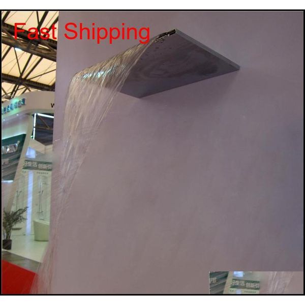 modern wall mounted large waterfall shower head brass massage tub showers 200*300*9mm b qyltql new_dhbest
modern wall mounted large waterfall shower head brass massage tub showers 200*300*9mm b qyltql new_dhbest