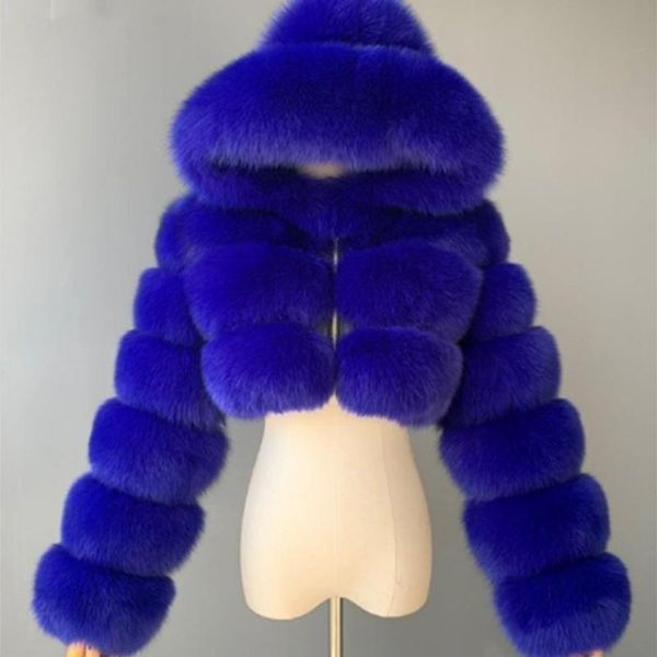 women's fur & faux lucyever 2021 fashion hooded coat women short korean plus size 4xl overcoat woman luxurious furry warm clothes mujer, Black
women's fur & faux lucyever 2021 fashion hooded coat women short korean plus size 4xl overcoat woman luxurious furry warm clothes mujer, Black