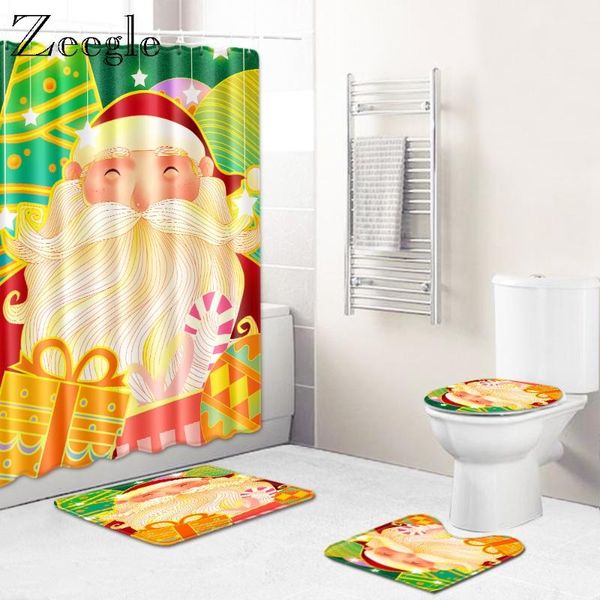 bath mats zeegle christmas bathroom mat set toilet shower curtain waterproof seat cover anti-slip doormat rug
bath mats zeegle christmas bathroom mat set toilet shower curtain waterproof seat cover anti-slip doormat rug