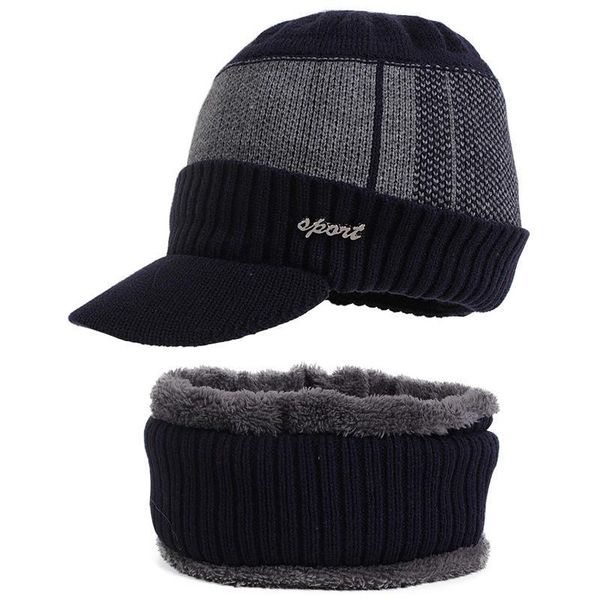wide brim hats men women winter warm hat knit visor beanie lightweight fleece lined neck warmer billed with cap, Blue;gray
wide brim hats men women winter warm hat knit visor beanie lightweight fleece lined neck warmer billed with cap, Blue;gray