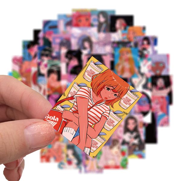 50pcs wholesale lovely girls illustration stickers non-random car bike luggage sticker lapskateboard motor water bottle kids toys decal
50pcs wholesale lovely girls illustration stickers non-random car bike luggage sticker lapskateboard motor water bottle kids toys decal
