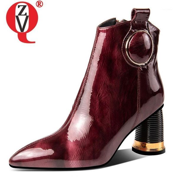 boots zvq autumn fashion work ankle outside handmade genuine leather pointed toe plus size women shoes drop 1, Black
boots zvq autumn fashion work ankle outside handmade genuine leather pointed toe plus size women shoes drop 1, Black