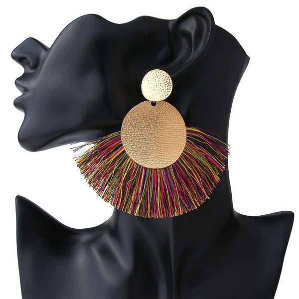 tassel earrings for women fashion statement za 2019 boho big gold pompom drop fringed femme earrings pendientes jewelry, Silver
tassel earrings for women fashion statement za 2019 boho big gold pompom drop fringed femme earrings pendientes jewelry, Silver