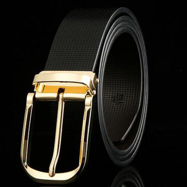 men's casual pin buckle belt white pinhole pure cowhide double-sided belt men's various high-quality business jeans, Black;brown
men's casual pin buckle belt white pinhole pure cowhide double-sided belt men's various high-quality business jeans, Black;brown