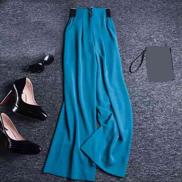 summer ice silk chiffon pants women loose thin wide-leg pants high waist drape fashion long high waisted, Black;white
summer ice silk chiffon pants women loose thin wide-leg pants high waist drape fashion long high waisted, Black;white
