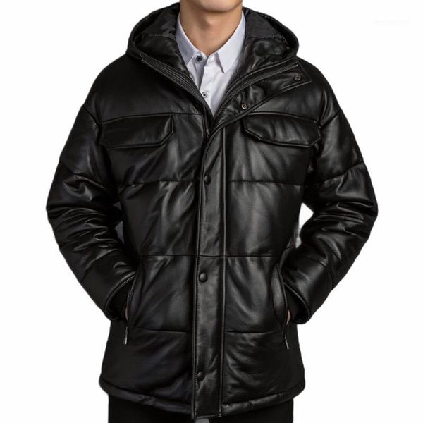 men's leather & faux mens windbreaker 100% sheepskin men jacket down natural keep warm hooded coat1, Black
men's leather & faux mens windbreaker 100% sheepskin men jacket down natural keep warm hooded coat1, Black