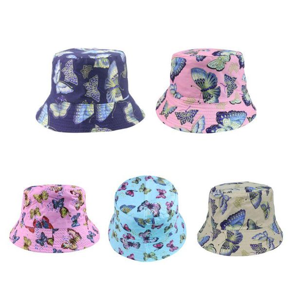 wide brim hats cotton fisherman hat butterfly printing breathable folding beach bucket sun cap b95f, Blue;gray
wide brim hats cotton fisherman hat butterfly printing breathable folding beach bucket sun cap b95f, Blue;gray
