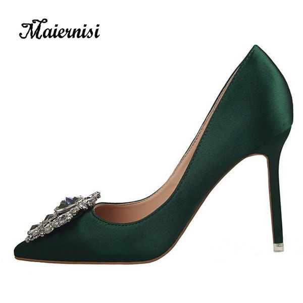 dress shoes maiernisi rhinestone pointed thin high heels women pumps all-match single fashion ladies 10cm, Black
dress shoes maiernisi rhinestone pointed thin high heels women pumps all-match single fashion ladies 10cm, Black