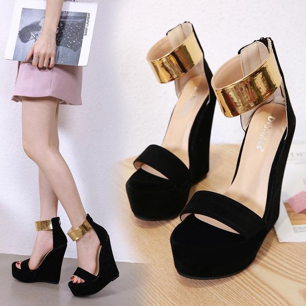 female sandal wedge black shoes for women high heels all-match girls platform multicolored beige fashion high-heeled comfo
female sandal wedge black shoes for women high heels all-match girls platform multicolored beige fashion high-heeled comfo
