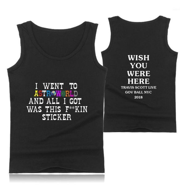 astroworld tank funny print summer sleeveless men/women popular outwork casual clothes1, White
astroworld tank funny print summer sleeveless men/women popular outwork casual clothes1, White