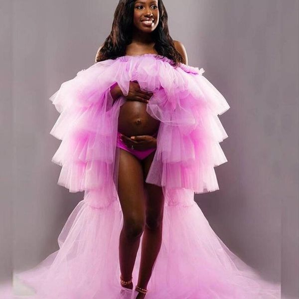 pink tulle ruffle maternity dress p shoot pregnant women pgraphy gown kimono evening prom robe bathrobe sleepware, White
pink tulle ruffle maternity dress p shoot pregnant women pgraphy gown kimono evening prom robe bathrobe sleepware, White