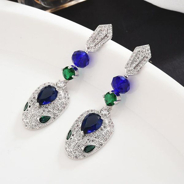 christmas present rose gold earrings for women brand design luxury cubic zirconia wedding jewelry women's snake ear studs sale, Golden;silver
christmas present rose gold earrings for women brand design luxury cubic zirconia wedding jewelry women's snake ear studs sale, Golden;silver