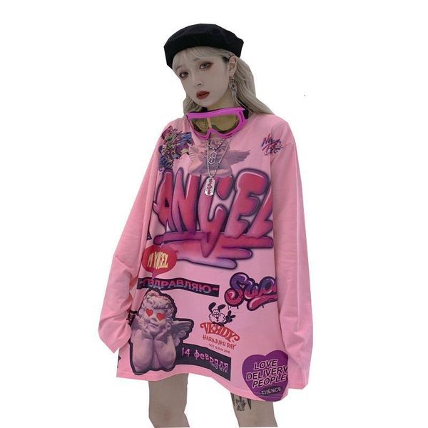 женские футболки 2019 летние harajuku street graffiti pepense свободные с длинным рукавом bf рубашка хип-хоп повседневная осень дна, White
женские футболки 2019 летние harajuku street graffiti pepense свободные с длинным рукавом bf рубашка хип-хоп повседневная осень дна, White