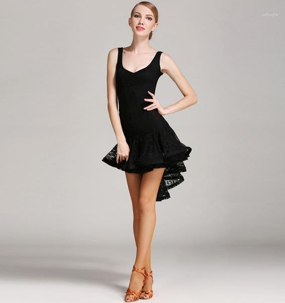 latin dance dress for women black sleeveless professional sumba dancing skirt stage rumba latin dresses1, Black;red
latin dance dress for women black sleeveless professional sumba dancing skirt stage rumba latin dresses1, Black;red