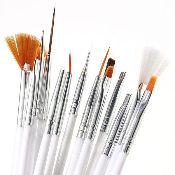 new 20 pcs/set nail art manicure gel design pen painting polish brush dotting drawing tools set acrylic brush ongle qylxxw, Silver
new 20 pcs/set nail art manicure gel design pen painting polish brush dotting drawing tools set acrylic brush ongle qylxxw, Silver