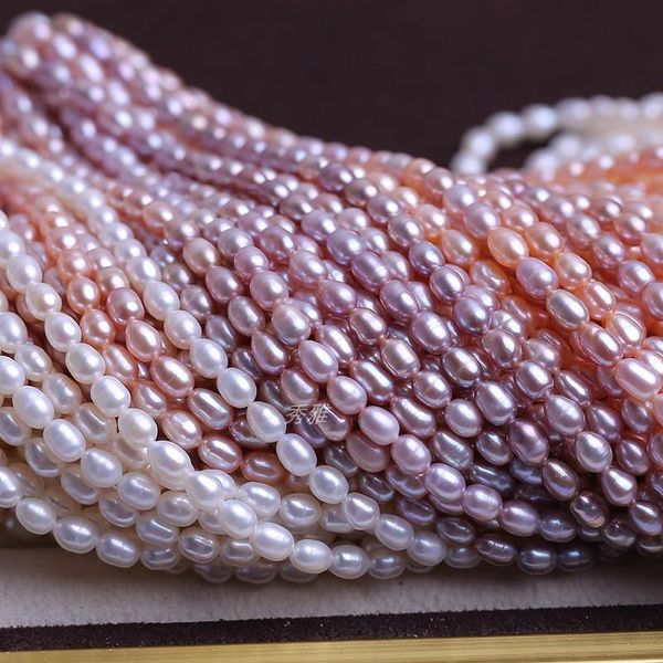 chains wholesale 4-5mm small natural rice shape real pearl necklace strand string, 10pcs/lot, Silver
chains wholesale 4-5mm small natural rice shape real pearl necklace strand string, 10pcs/lot, Silver