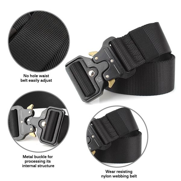 airsoft tactical hiking belts men outdoor fan hook & loop nylon combat belt quick release heavy duty training hunting waistband wmtbin, Black;green
airsoft tactical hiking belts men outdoor fan hook & loop nylon combat belt quick release heavy duty training hunting waistband wmtbin, Black;green