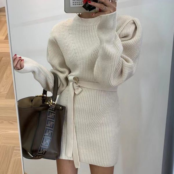 2021 new dressed in elegant women's solid mesh the loose neck puff sleeves sash lace up knitted waist mini dress above knee spring c2zu, Black;gray
2021 new dressed in elegant women's solid mesh the loose neck puff sleeves sash lace up knitted waist mini dress above knee spring c2zu, Black;gray
