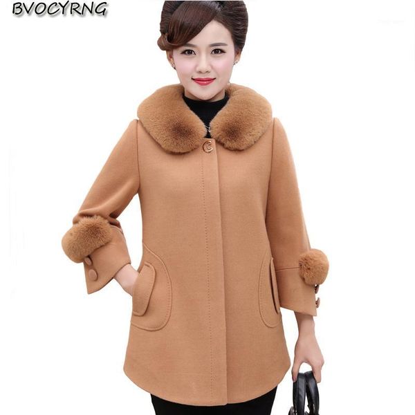 plus size middle-aged women autumn winter coat short high-end wool outerwear fashion new cashmere woolen parka female loose 1, Black
plus size middle-aged women autumn winter coat short high-end wool outerwear fashion new cashmere woolen parka female loose 1, Black
