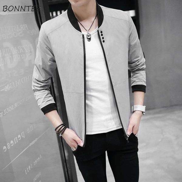 men's jackets men stand long sleeve simple all match mens jacket and coats comfortable males fashion clothes chic, Black;brown
men's jackets men stand long sleeve simple all match mens jacket and coats comfortable males fashion clothes chic, Black;brown