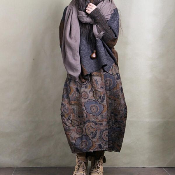 2020 autumn winter new warm vintage women skirt elastic waist flower cotton chinese style national long skirt, Black
2020 autumn winter new warm vintage women skirt elastic waist flower cotton chinese style national long skirt, Black