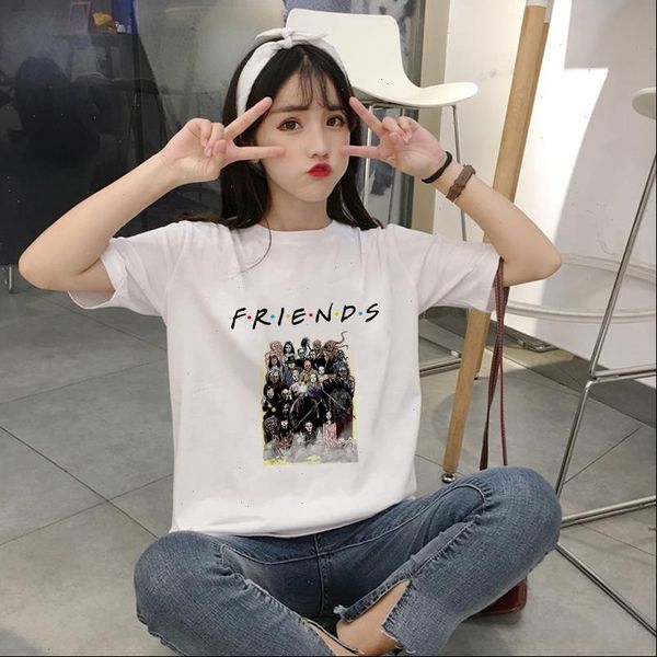 2021 funny cool terror villain friends movie hipster t shirt o neck short sleeve aesthetic plus size fashion, White
2021 funny cool terror villain friends movie hipster t shirt o neck short sleeve aesthetic plus size fashion, White