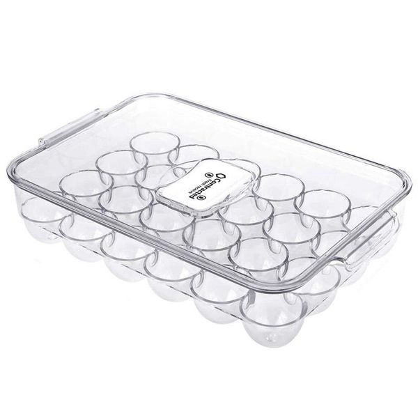 storage bottles & jars 24 eggs holder for refrigerator, plastic egg containers organizer fridge kitchen countertop
storage bottles & jars 24 eggs holder for refrigerator, plastic egg containers organizer fridge kitchen countertop