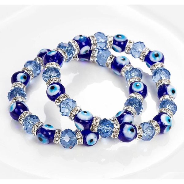 s1592 evil demon eye glass crystal bracelet couples bracelet men women elastic bracelets zv8k3, Golden;silver
s1592 evil demon eye glass crystal bracelet couples bracelet men women elastic bracelets zv8k3, Golden;silver