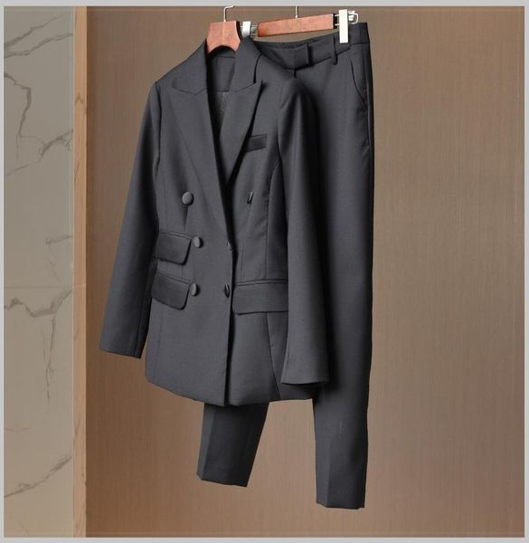 temperament commuter worsted suit women's 2020 new spring and autumn + pants suit, White
temperament commuter worsted suit women's 2020 new spring and autumn + pants suit, White