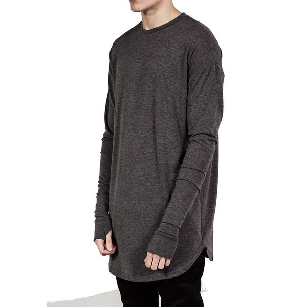 mens t shirts fashion high street long sleeve men hip hop dance men's arc hem bottoming shirt clothing, White;black
mens t shirts fashion high street long sleeve men hip hop dance men's arc hem bottoming shirt clothing, White;black