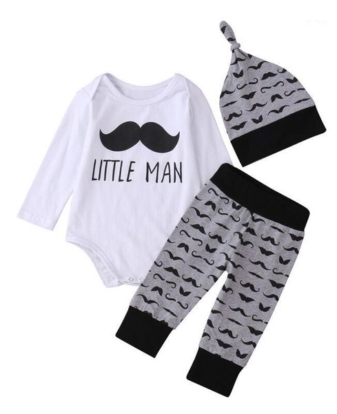 newborn infant baby boys letter little man romper + long pants legging playsuit baby boy clothes outfit1, White
newborn infant baby boys letter little man romper + long pants legging playsuit baby boy clothes outfit1, White