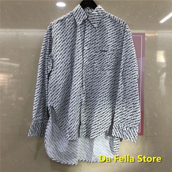 vetements full print shirts men women allover black vetements shirt 2020 vtm blouse oversize c1211, White;black
vetements full print shirts men women allover black vetements shirt 2020 vtm blouse oversize c1211, White;black